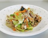 包丁いらず！サバ缶とカット野菜炒め作り方4写真