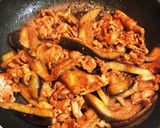 茄子と豚バラの辛味噌炒め作り方3写真