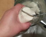 味噌汁　豆腐　スプーン作り方1写真