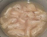 味噌汁　豆腐　スプーン作り方2写真
