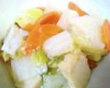 厚揚げと白菜とツナの白だし煮作り方4写真
