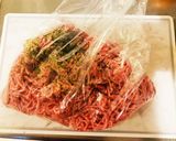 簡単！低糖質！挽肉のピザ風グリル作り方2写真