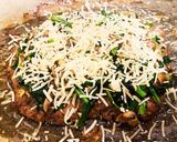 簡単！低糖質！挽肉のピザ風グリル作り方10写真