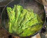 菜の花の味噌＆ヨーグルト和え作り方1写真
