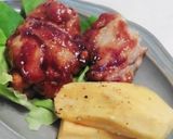 照り焼きピリ辛味噌チキン作り方7写真