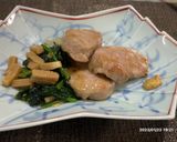 豚ヒレとほうれん草の含め煮作り方8写真
