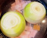 炊飯器で簡単♡玉ねぎ丸ごとオニオンスープ作り方3写真