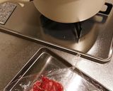 牛肉の梅ドレ和えサラダ作り方1写真