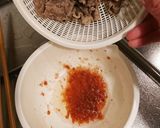 牛肉の梅ドレ和えサラダ作り方2写真
