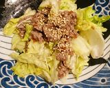 牛肉の梅ドレ和えサラダ作り方5写真
