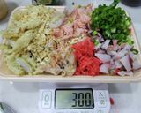 お家で簡単具材クリーミイお好み焼き作り方4写真