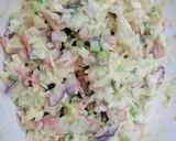 お家で簡単具材クリーミイお好み焼き作り方5写真