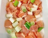 ビールのお供に★しょうゆ麹で減塩焼き鳥作り方1写真