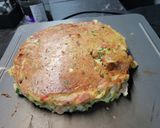 お家で簡単具材クリーミイお好み焼き作り方8写真
