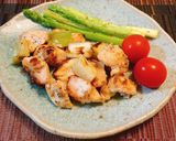 ビールのお供に★しょうゆ麹で減塩焼き鳥作り方5写真