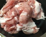 豚肉とブロッコリーの「八宝醤」炒め作り方2写真