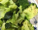 豚肉とブロッコリーの「八宝醤」炒め作り方1写真