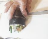 巻きす不要！海鮮極太巻ハーフ作り方6写真