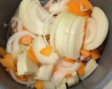 鶏もも肉と野菜のスープ作り方4写真