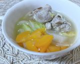鶏もも肉と野菜のスープ作り方6写真