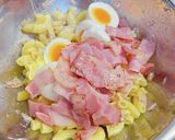 隠し味はめんつゆ！マカロニサラダ作り方4写真