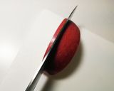 りんごの飾り切り3種作り方2写真
