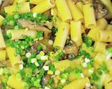 簡単☆塩麹炙りコーンときのこのパスタ作り方8写真
