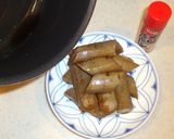 パパッと酒の肴⭐極太牛蒡の柔らか煮️付け作り方4写真