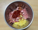 超簡単☆旨味堪能！ナポリタン春巻き♪♪作り方1写真