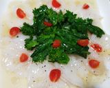 蛸と菜の花のカルパッチョ作り方3写真