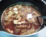 白菜と豆腐のお味噌汁作り方3写真