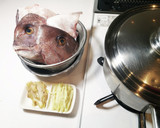 魚の煮付け　真鯛のあら煮オマケレシピ付き作り方1写真
