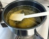 カロリーはきな粉のみ！黒みつきな粉寒天作り方1写真