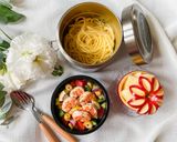 73℃ 海老のセビーチェ パスタ弁当作り方21写真