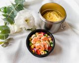 73℃ 海老のセビーチェ パスタ弁当作り方20写真