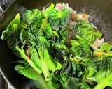 ターサイと豚肉のオイスターソース炒め作り方3写真
