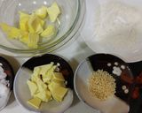 柿とホワイトチョコのブラウニー作り方3写真