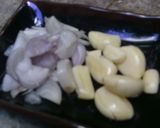 鶏肉＆豚肉の醤油酢煮（フィリピンアドボ）作り方1写真