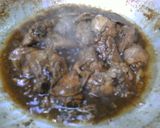 鶏肉＆豚肉の醤油酢煮（フィリピンアドボ）作り方6写真