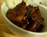 鶏肉＆豚肉の醤油酢煮（フィリピンアドボ）作り方7写真