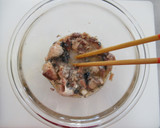 サバ缶と新玉ねぎの粒マスタードあえ作り方3写真
