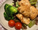 柔らかしっとり♪鶏むね肉のムニエル作り方6写真