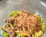簡単!レンチンでバター醤油の焼きうどん作り方3写真