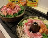 プデチゲ風！お鍋✨チゲ用スープにて♪♪作り方10写真
