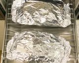 鮭となめ茸のホイル焼き作り方5写真