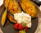 干し芋ブルュレ生クリーム添え作り方5写真
