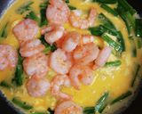 塩こうじでえびたま丼作り方7写真