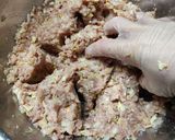 白菜入り和風ハンバーグ(肉団子)作り方4写真