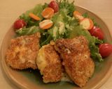 鶏胸カツのマスタードソースかけ作り方10写真