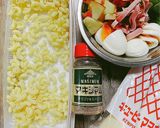 ダイソーパスタ電子調理器でマカロニサラダ作り方1写真